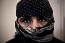 retrato de un talibán